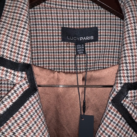 Lucy Paris Wool Blazer - Picture 3 of 5